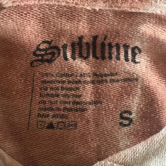 Independent Trading Company Hoodie Sublime 1995 Summer Tour Tie Dyed Look Size S - Picture 5 of 7